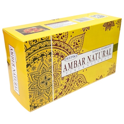 Deepika 15g Amber Natural Incense